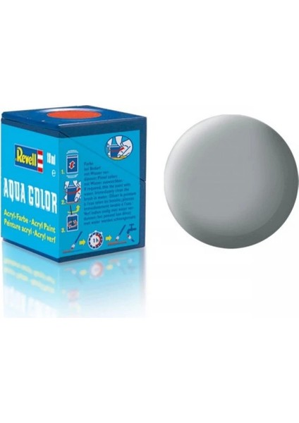 Aqua Color Light Grey - Mat Boya- 18 ml