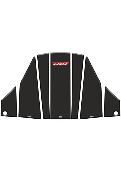 Honda Dio 2021 - 2024 Uyumlu Tank Pad Set 004