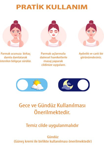 Aydınlatıcı Leke Karşıtı Besleyici C Vitamini Serum