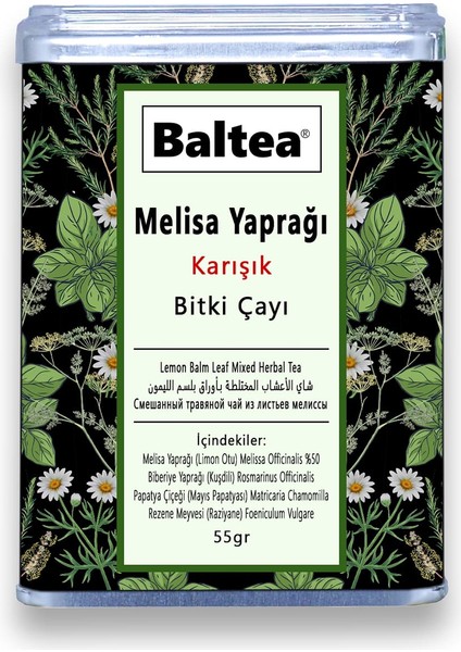 Melisa Karışık Bitki Çayı 55G