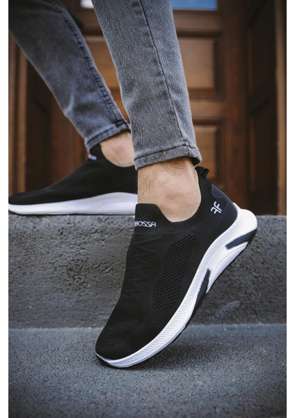 Ossa Slip On Nefes Alan Kalın Taban Erkek Sneaker