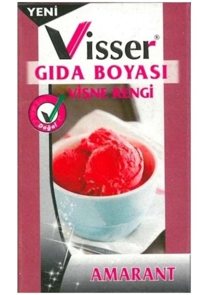 Visser Gıda Boyası Vişne Renk 9 gr