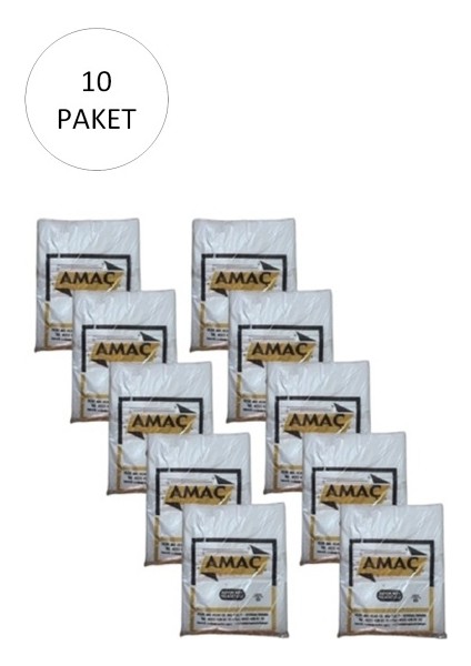 Şeffaf Hışır Atlet Poşet Büyük Boy 29X52 cm 650 gr (10 Paket-Takriben 1,500 Adet)