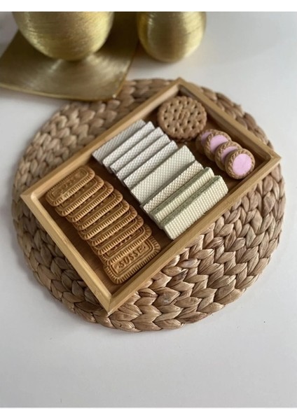 Bambu Çok Amaçlı Düzenleyici Sunum Tepsisi (33 cm x 22 Cm) ROYALEKS-81287