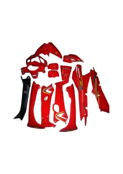 Kaporta Seti 100 Kh - Kırmızı