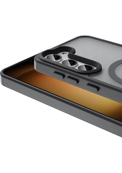 Galaxy S23 Kılıf Magsafe Şarj Özellikli Mat Arka Yüzey Sio Kılıf modelleri