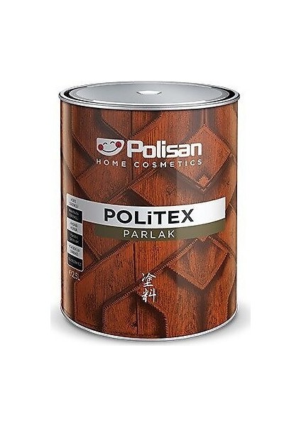 Politex Parlak 0,75L Meşe