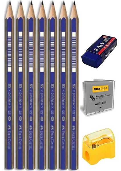 Karakalem Eskiz Çizim Seti Durolit Seti 50X70 cm 1 Paket Resim Kağıdı Faber Dereceli Kalem Seti Hamur Silgi Sınav Silgisi