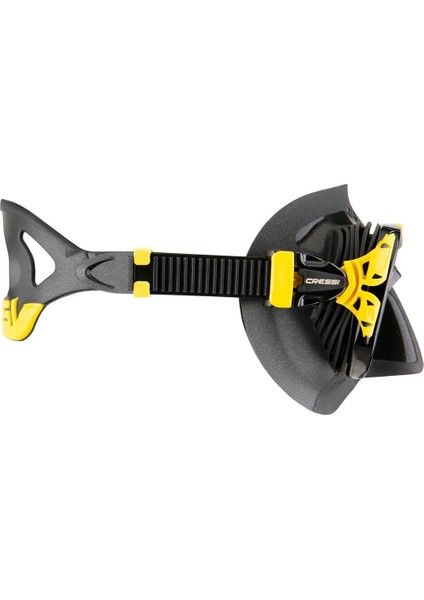 Naxos Yetişkin Dalış Maskesi Siyah-Sarı fırsatları