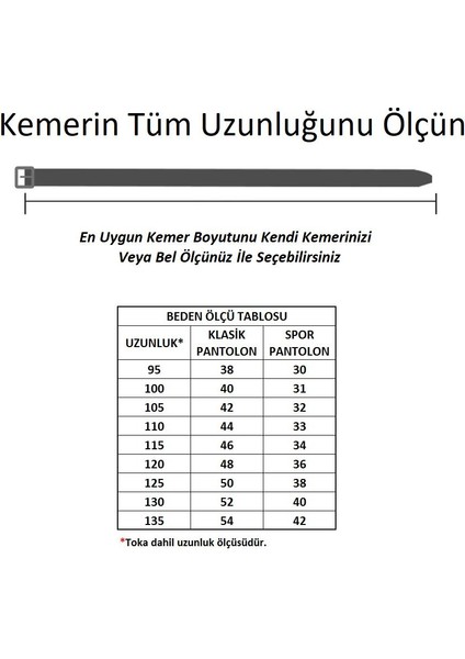 Deri Battal Boy Erkek Kemeri Taba modelleri