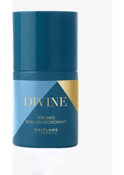 Divine Parfümlü Roll-On Deodorant 3 Adet