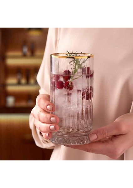 Golden Touch Meşrubat-Long Drink Bardak 365 cc 4 Parça