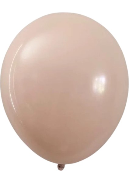 5 Inç Pink Blush Renk Küçük Boy 25 Li Dekorasyon Balonu