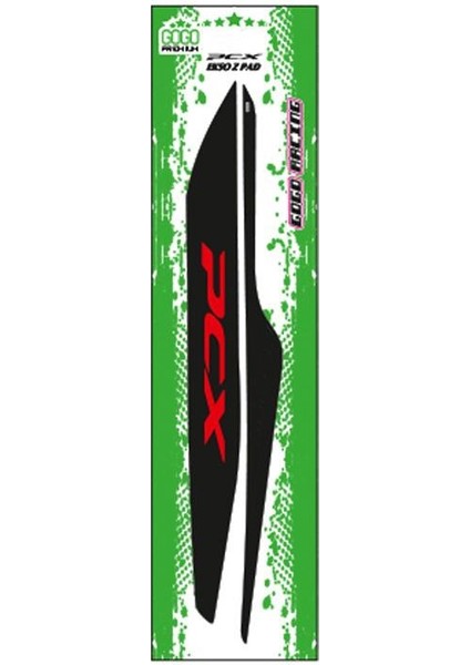 Yamaha Honda Pcx Uyumlu Eksoz 001 Damla Sticker