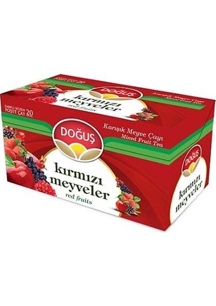 Kırmızı Meyveler Çay 20X2 gr