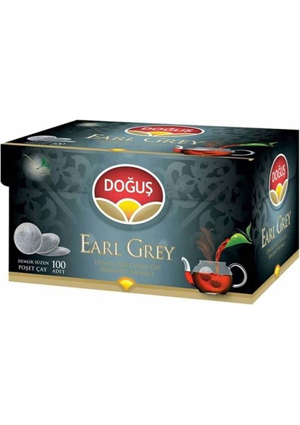 Early Grey Süzen Poşet Çay 100 adet