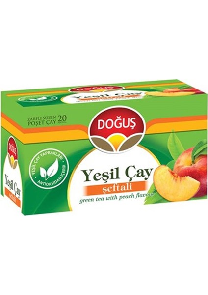 Şeftali Aromalı Poşet Çay 20X1.75 gr