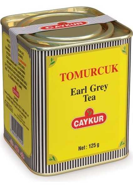 Tomurcuk Çay Early Grey Tea 125 gr Teneke