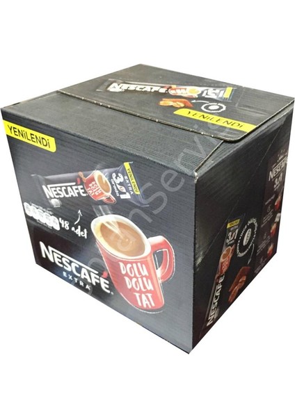 Nescafe 3ü1 Arada Extra 48 Adet 16,5gr Phnx