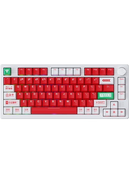 EK75 Rt Magnetic Switch Mechanical Keyboard - Beyaz