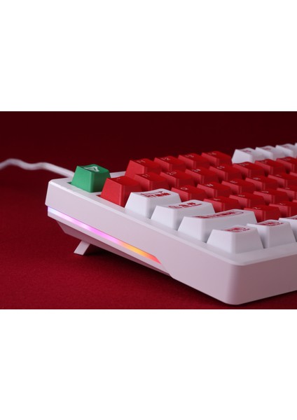 EK75 Rt Magnetic Switch Mechanical Keyboard - Beyaz