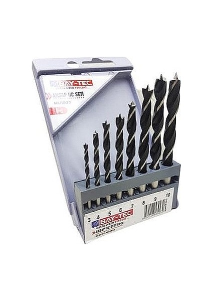 Baytec Ahşap Uç Seti 8 Pcs