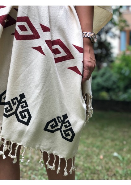Pamuklu Peştemal Eli Belinde Motifi
