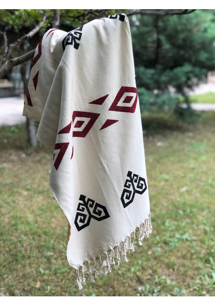 Pamuklu Peştemal Eli Belinde Motifi