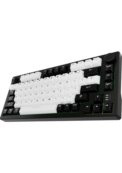 EK75 Pro Beyaz/siyah - Kablosuz Mekanik Oyuncu Klavyesi - Rgb - Dream Switch-Hotswap- Pbt Tuş Takımı