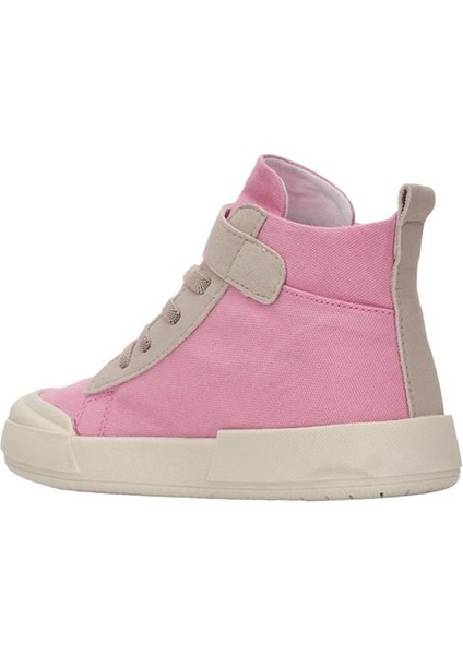 Ortopedik Unisex Işıklı Bilekli Keten Çocuk Spor Ayakkabı Pudra fırsatları