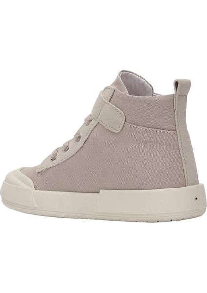 Ortopedik Unisex Işıklı Bilekli Keten Çocuk Spor Ayakkabı Bej fırsatları