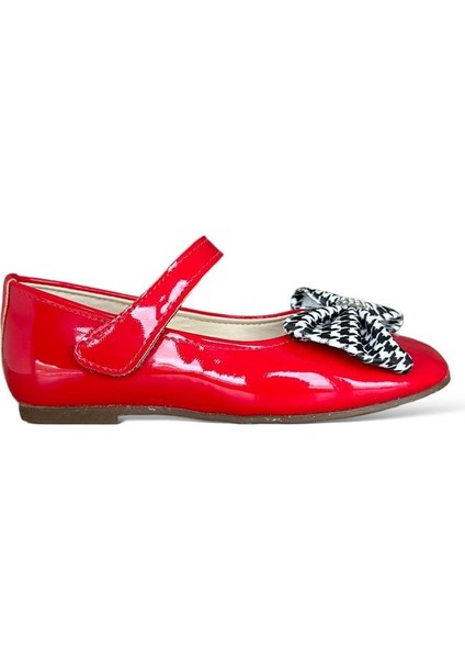 Kız Çocuk Babet Ayakkabı Kırmızı fiyatları