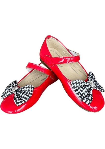 Kız Çocuk Babet Ayakkabı Kırmızı indirimleri