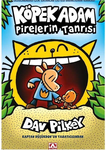 Köpek Adam: Tasmasından Kurtuluyor - Köpek Adam: Pirelerin Tanrısı - Köpek Adam - 6 Kitap - Dav Pilkey