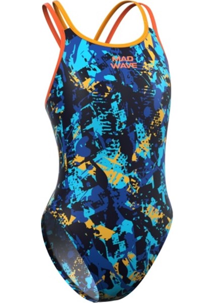 Kız Çocuk Mayosu Antichlor Crossback Juni - Renkli - Xxl/14-15 Yaş