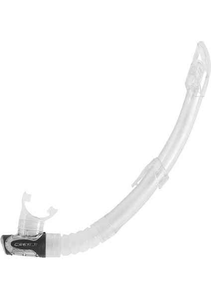 Gamma Yetişkin Şnorkel Clear-Black