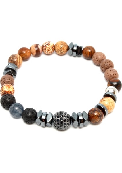 Doğal Taşlı Bileklik NO12