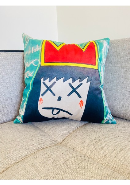 Modern Pop Art- Dekoratif Kırlent Kılıfı