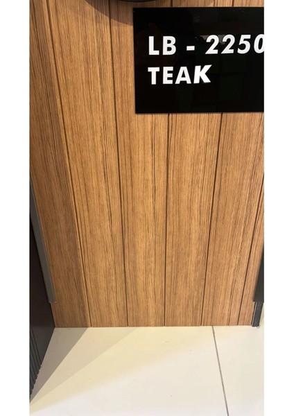 Akyürek Agt 2250 Teak Dekor Profil Duyvar Kaplama Lambri Duvar Panel