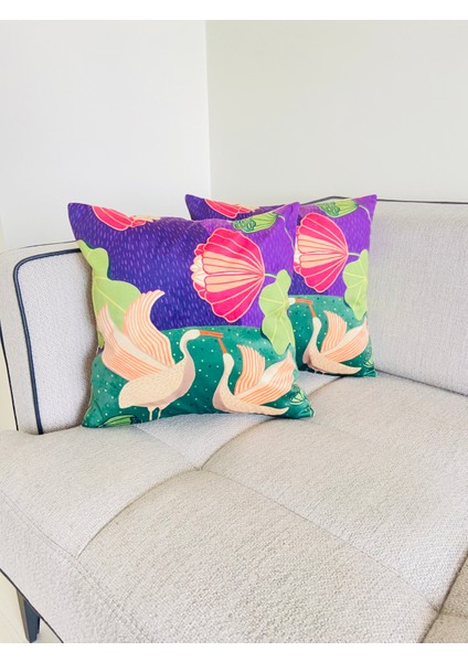 Doğa - Floral Desenli Dekoratif Kırlent modelleri