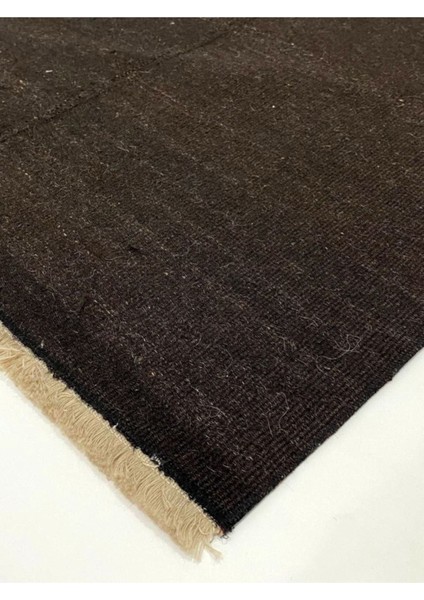 Siyah Rengi El Dokuma Anadolu Vintage Kilim fiyatları