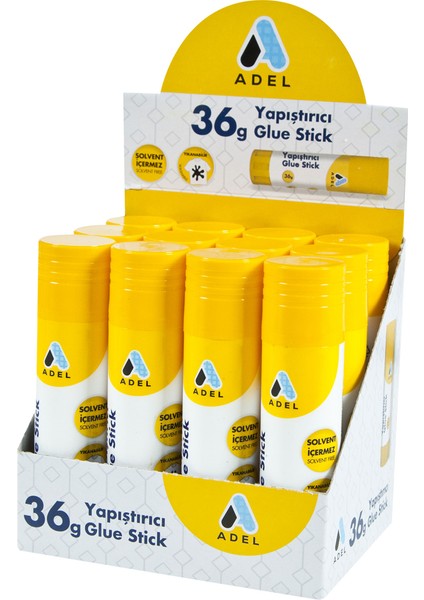 Glue Stick 36GR Uhu Yapıştırıcı 60 Adet