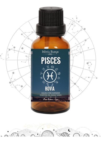 Balık Burcu - Pisces, Uçucu Yağ Karışımı, 10ML fiyatları