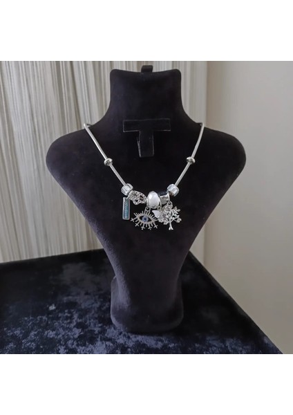 Italyan Zincir Çelik Kolye