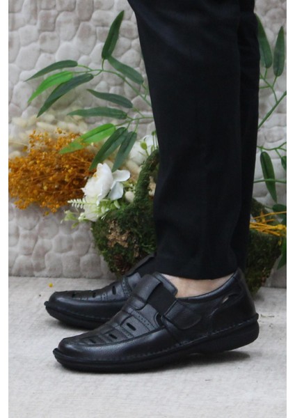 2115 Siyah Alme Comfort Iç ve Dış Deri Erkek Ayakkabı modelleri