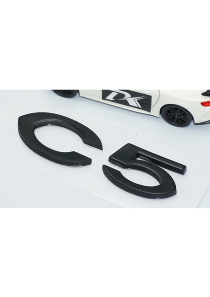 Citroen C5 2008-2017 Bagaj Siyah Abs 3m 3D Yazı Logo Amblem fırsatları