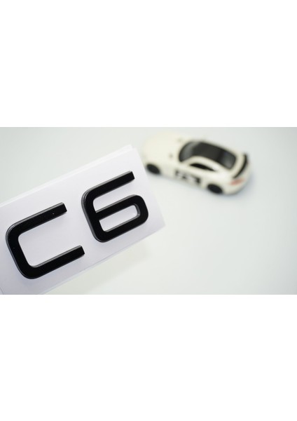 Citroen C6 2022+ Bagaj Siyah Yazı Logo Amblem
