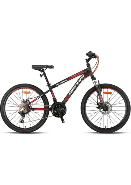 Magnum 27.5''mtb - 16KADRO  - 21VİTES-MEKANİK Disk -Mat Siyah-Gri-Kırmızı