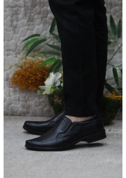 42288 Siyah Kale Deri Erkek Ayakkabı modelleri