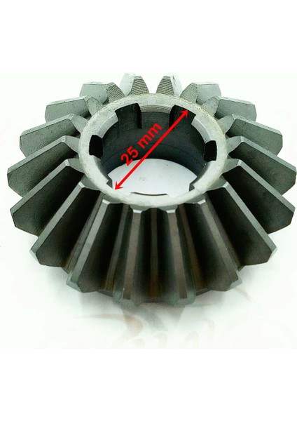 Utv Yuki 150 Uyumlu Çıkış Dişli 18T Iç 25 mm 6 Tırnaklı Yatık Motor Öm-Erpilsan Elektronik